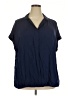 Gap Blue Short Sleeve Blouse Size XXL - photo 1