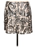 1.State 100% Polyester Paisley Silver Formal Skirt Size L - photo 2