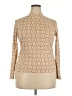 Ann Taylor 100% Cotton Tan Long Sleeve Turtleneck Size XXL - photo 1