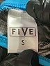FIVE Animal Print Blue Swimsuit Top Size S - photo 3