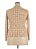Ann Taylor 100% Cotton Tan Long Sleeve Turtleneck Size XXL - photo 2