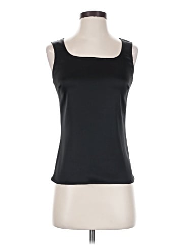 St. John Caviar Sleeveless Top (view 1)