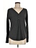 Love by Gap Gray Long Sleeve Top Size M - photo 1