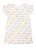 Disney Print White Dress Size 5T - photo 1