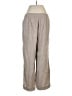 Purejill Tan Linen Pants Size Med Petite - photo 2