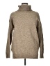 Unbranded Solid Tan Turtleneck Sweater Size XL - photo 1