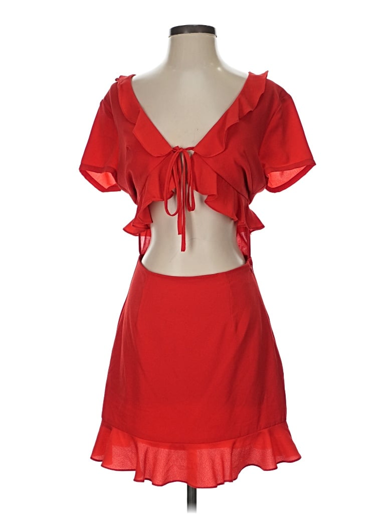 Pre-owned More To Come Cocktail Dress In Red
