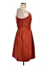 Halston Heritage 100% Polyester Orange Cocktail Dress Size 12 - photo 4