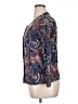 Talbots 100% Merino Paisley Blue Wool Sweater Size 1X Petite - photo 5
