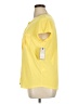 Dana Buchman Yellow Short Sleeve Blouse Size XL - photo 5