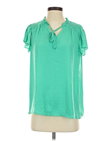 Maison d' Amelie Short Sleeve Blouse (view 1)