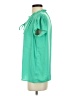 Maison d' Amelie 100% Polyester Green Short Sleeve Blouse Size XS - photo 5