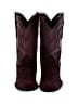 Dingo 100% Leather Burgundy Boots Size 9 1/2 - photo 2