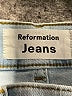 Reformation Jeans Solid Blue Jeans Size 25 waist - photo 7