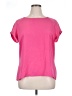 Worthington 100% Polyester Pink Short Sleeve Top Size XL Petite - photo 1