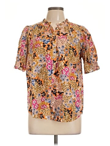 Apiece Apart Short Sleeve Blouse (view 1)