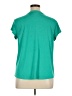 Dana Buchman Teal Short Sleeve Blouse Size XL - photo 2
