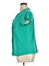 Dana Buchman Teal Short Sleeve Blouse Size XL - photo 5