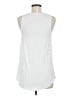 Merona 100% Rayon White Sleeveless Blouse Size M - photo 2