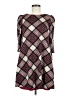 JH Argyle Brown Casual Dress Size M - photo 1