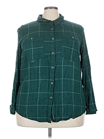 Ava & Viv Long Sleeve Button-Down Shirt (view 1)