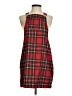 Shein Plaid Red Casual Dress Size S - photo 1