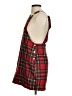 Shein Plaid Red Casual Dress Size S - photo 5