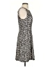 Maeve Chevron-herringbone Black Cocktail Dress Size 4 - photo 4