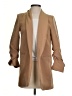 Boohoo Tan Blazer Size S - photo 1