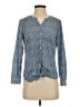 Talbots Blue Long Sleeve Blouse Size S (petite) - photo 1