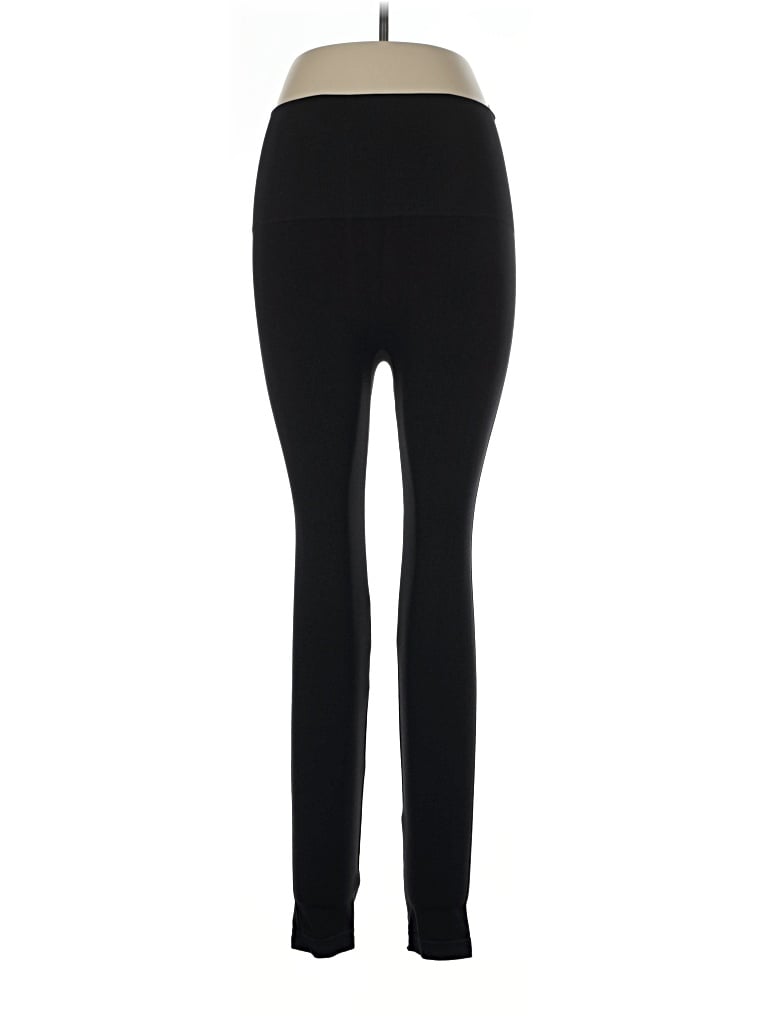 Pre-owned Spanx Active Pants In Black