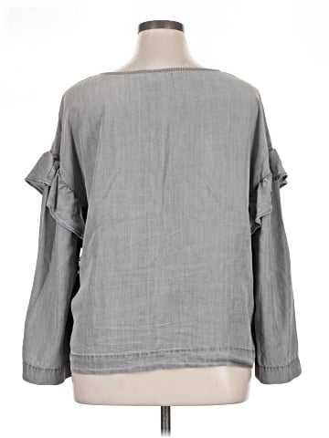 TWO by Vince Camuto 3/4 Sleeve Blouse (view 2)