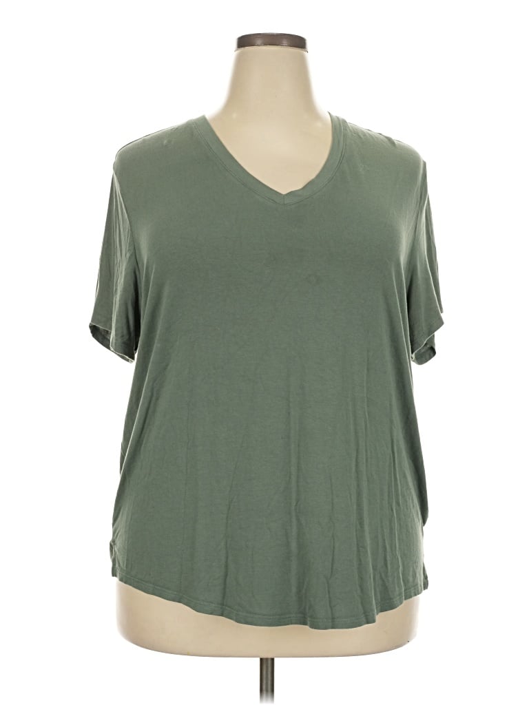 Pre-owned Gap Short Sleeve T-shirt In Green