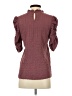 THML Burgundy 3/4 Sleeve Blouse Size XS - photo 2