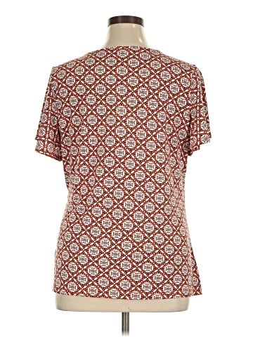 Liz Claiborne Short Sleeve Blouse (view 2)