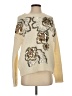 Beulah Style Paisley Gold Pullover Sweater Size S - photo 1