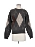 ASTR The Label Argyle Gray Pullover Sweater Size XS - photo 1