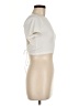 Haute Monde Ivory Short Sleeve Top Size M - photo 4