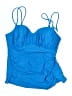 Miraclesuit Solid Blue Swimsuit Top Size 16 - photo 1