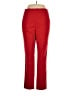 Rafaella Solid Red Casual Pants Size 14 - photo 1