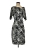 Ann Taylor Animal Print Black Cocktail Dress Size S - photo 1