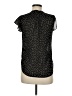 H&M Conscious 100% Polyester Black Short Sleeve Blouse Size 6 - photo 2
