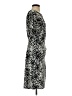 Ann Taylor Animal Print Black Cocktail Dress Size S - photo 4
