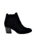 Crown Vintage 100% Leather Black Ankle Boots Size 9 1/2 - photo 1