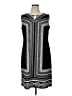 JM Collection Graphic Black Casual Dress Size XL - photo 1