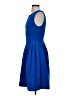 Calvin Klein Solid Blue Cocktail Dress Size 4 - photo 5