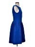 Calvin Klein Solid Blue Cocktail Dress Size 4 - photo 4