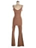 JoyLab Solid Brown Tan Jumpsuit Size M - photo 1