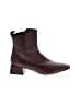 Napoleoni 100% Leather Brown Ankle Boots Size EU 41 - photo 1