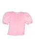 Shein Pink Short Sleeve Top Size 8 - photo 1